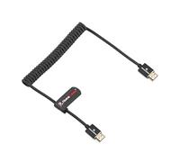 Alvin's Cables Câble tressé Micro-HDMI vers HDMI Full 8K 2.1, HDMI enroulé type D vers A pour Atomos Ninja V, Canon R5C R5 R6, Sony A7RIII A7II A7M3 A7R IV A6500, FUJIFILM X-T4 X-T3 (18 à 28 pouces)
