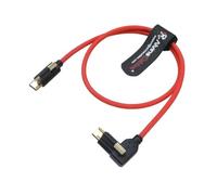 Alvin's Cables Câbles ultra-flexibles de verrouillage USB-C Câble de transfert de données pour moniteur Pyxis Blackmagic, USB-C 3.2 10 Gbps Câble haute vitesse pour Micro Studio Blackmagic 4K G2,20in