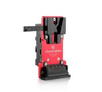 Alvin's Cables Convertisseur adaptateur d’alimentation NP-F vers V-Mount avec écran et entrée/sortie USB-C PD 36W pour batteries série Sony L F550/F750/F970, compatible Atomos Shinobi Shogun Ninja V
