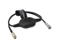 Alvin's Cables DIN Mini BNC vers 4 Broches Femelle Timecode Câble pour Z CAM E2 Flagship Series E2-M4 | E2-S6|E2-F6|E2-F8 Caméra d'Atomos UltraSync One Timecode Sync