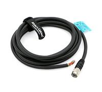 Alvin's Cables Hirose 12 Broches Femelle HR10A-10P-12S vers Extrémité Ouverte Blindé d'E/S Blindé Câble pour Sony CCD | Basler Gige| AVT GIGE Caméra Industrielle 3M | 9,84''