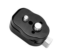 Alvin's Cables Mini plaques à dégagement rapide avec vis 3/8" et 1/4" pour appareil photo, moniteur, trépied, stabilisateur, cardan, monopode, bras magique, support flash, système de plaque QR,