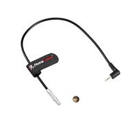 Alvin's Cables Moteur 4 Broches à Lanc 2,5 mm Câble d'arrêt de Course pour Teradek RT MDR.X MDR.S, pour Sony FS5 FS7 FX6 FX9, pour Canon C300 C500 télécommande 30cm | 12 Pouces
