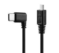 Alvin's Cables Multi-USB vers USB-C Câble de commande pour DJI SC2 | RS2 | RS3 | SC | RS3 Mini, angle droit de type C à Multi USB Run Stop Cable pour Sony A6300 A6400 A7M3 A7M4 A7R3 A7R4 A7S3 A6500