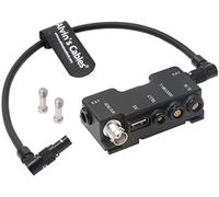 Alvin's Cables RED APPROVED Boîte de Dérivation des pour RED-KOMODO | Caméra V-RAPTOR EXT 9 Broches vers Run-Stop | Timecode | CTRL | 5V USB | Genlock-BNC B-Box