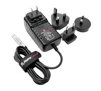 Alvin's Cables Red DSMC3 6 Broches Adaptateur d'alimentation AC féminin 12V 3A Universal Plug Charger pour Red DSMC2 DSMC3 Komodo-X V-Raptor Caméra,pour DJI Ronin 4d,avec UK EU AU US PLIGS 2M / 6.6ft