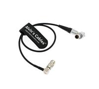 Alvin's Cables Red Komodo Timecode Câble Angle Droit DIN vers Angle Droit EXT 9 Broches mâle Timecode dans Le câble d'Atomos UltraSync One Timecode Sync 30 cm|12''