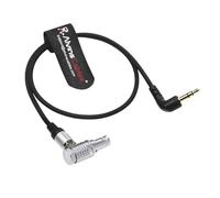 Alvin's Cables Red Komodo Timecode Câble Tentacle Sync 3,5 mm TRS à EXT 9 Broches mâle Angle Droit