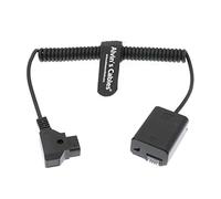 Alvin's Cables Sony A7 Dummy Batterie à D-Tap Câble Batterie factice NP-FW50 pour Appareil Photo Sony NEX A7R A7S A7II Series