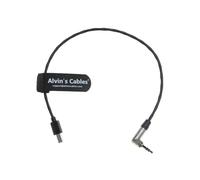 Alvin's Cables Tentacle Câble Timecode pour Sony FX3| FX30| A7S3| Caméra A1 3,5 mm TRS vers Micro USB Câble Ticode pour Tentacle SYNC E Générateur de code temporel 35 cm