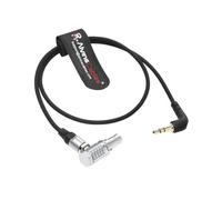 Alvin's Cables Timecode Câble pour Tentacle Sync Tentacle Timecode Générateur 5 Broches Mâle Angle Droit à 3,5 mm 50CM