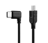 Alvin's Cables Type-C à mini-USB Câble de commande pour DJI SC2 RS2 RS3 RS3 MINI RS4, USB-C à angle droit à MINI-USB Câble d'arrêt pour Canon 6D 6D2 5D3 7D 80D 70D 77D 700D 800D 750D 760D 600D