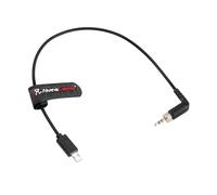 Alvin's Cables Verrouillage des TR 3,5 mm vers Le câble Timecode Micro USB pour Sony FX3 | FX30 | A7S3 | Caméra A1, pour divinité TC-1, Tentacle Sync E Timecode Generator 35cm | 13,8 Pouces