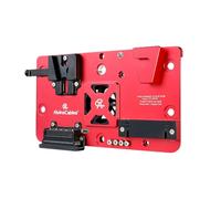 Alvins Plaque de batterie intégrée V-Mount pour moniteur tactile SmallHD Cine 7| Indie 7 | 702, pour transmission vidéo sans fil VAXIS