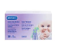 Alvita Sérum Physiologique 30 fioles x 5ml