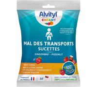 Alvityl Complément Alimentaire Mal Des Transports Sucettes Gout Cola Et Fraise 10 Sucettes