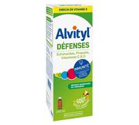 Alvityl -Défenses Sirop Echinacées, Propolis, Vitamines C & D dès 3 ans 240 ml