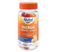Alvityl Energie 8 vitamines & Guarana Energie Physique & Mentale Dès 18 ans 50 gummies