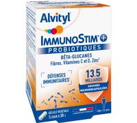 Alvityl Immunostim + Fibres Vitamine C et D Zinc dès 12 ans 30 gélules