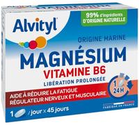 Alvityl - Complément alimentaire Magnésium Vit. B6 - Libération prolongée - Dès 12 ans - 45 comprimés