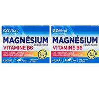 Alvityl Magnésium marin Vitamine B6 boîte de 45 Comprimés (1/24 heures : 45 jours) lot de 2 boîtes