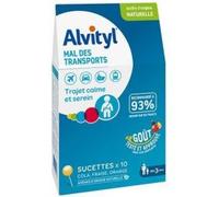 Alvityl Mal Des Transports 10 Sucettes