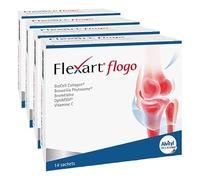 Alvityl Med - Flexart® Flogo - Complément alimentaire - Soutien de la santé osseuse - Boîte de 14 sachets (Lot de 4)