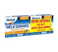 Alvityl Méla-Sommeil Mélatonine +3 plantes +vitamine B6 2x30 gélules