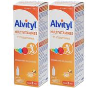 Alvityl® Multivitamines Sirop 2x150 ml