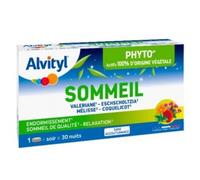 Alvityl Sommeil 4 actifs d'origine végétale dès 18 ans 30 comprimés