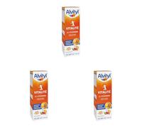 Alvityl - Solution buvable multivitaminée - 11 vitamines 100% des VNR - Dès 3 ans, goût fruité - 150mL (Lot de 3)