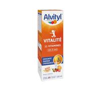 Alvityl Solution buvable multivitaminée 11 vitamines dès 3 ans goût fruité 150 ml