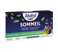 Alvityl Sommeil 4 actifs d'origine végétale dès 18 ans 30 comprimés