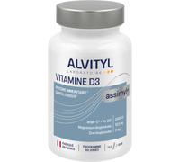 Alvityl Assimyl+ Vitamine D3 60 Gélules - Pot 60 Gélules
