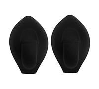 Alvivi 2 Pcs Homme Push Up Bulge Pouch Éponge Mousse Pads Pénis Améliorant Agrandisseur pour Boxer Maillots De Bain Slips Shorts sous-Vêtements Noir Taille Unique
