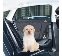 Alvorox 1 protection de porte anti-rayures pour voiture - Housse de porte imperméable et durable contre les griffures pour chien et animal domestique, tapis en tissu Oxford (gauche)