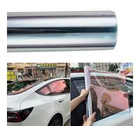 Alvorox 78% VLT Rouge Orange caméléon vitres teintées, Film teinté de Pare-Brise Automatique, Feuille de vitre latérale de Voiture, (50X300CM)