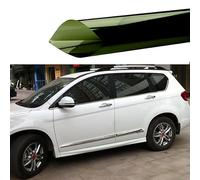 Alvorox Film teinté 20 % VLT pour fenêtre latérale de voiture - Vert olive foncé - Film PET anti-UV - Film anti-regard pour vitres de voiture - IRR 42 % UV 99 % - 50 cm x 300 cm