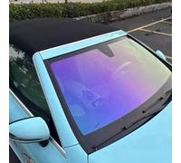 Alvorox VLT 74 % bleu violet teinté pour fenêtre de voiture, film nano-céramique, film de protection solaire UV automobile (75 x 300 cm)