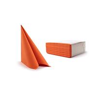 Alvotex Airlaid Serviettes Orange 40 x 40 cm
