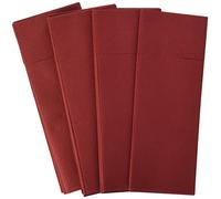 Alvotex Lot de 50 Serviettes Airlaid Bordeaux