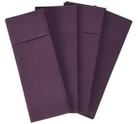 Alvotex Lot de 50 Serviettes Airlaid Prune