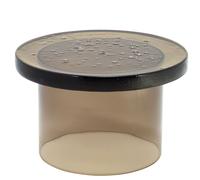 Alwa Three Big Table basse Pulpo fumée - Gris - PULPO 5801G