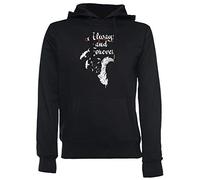 Always and Forever Unisexe Homme Femme Sweat À Capuche Noir Unisex Men's Women's Hoodie Black XS
