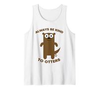 Always Be Kind to Otters Funny Otter Débardeur