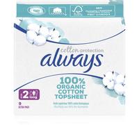 Always Cotton Protection Long serviettes hygiéniques sans parfum 9 pcs