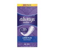 Always Dailies Extra Long Protect Plus Protège-Slips, 44 Unités