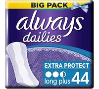 Always Dailies Extra Long Protect Plus Protège-Slips 44 Unités