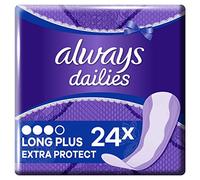 Always Dailies Extra Protect Long Plus, 24 unité