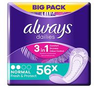 Always - Dailies Protège-Slips, Normal - 56 Pièces